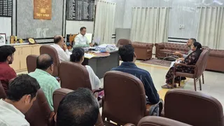 जिला पदाधिकारी वैभव श्रीवास्तव। फोटो जागरण