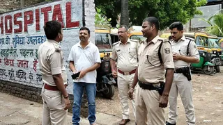 छानबीन के लिए पहुंची पुलिस। जागरण