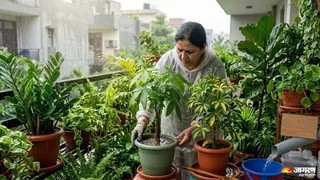 बारिश में पौधों को खराब होने से बचाने के टिप्स (Image Source: AI Generated)