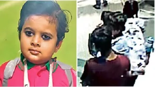 तीन वर्षीय कार्तिक को स्कूल गेट से दो लोगों ने किया किडनैप।