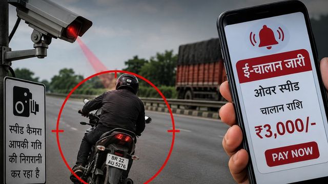 बगहा कोर्ट परिसर से बाइक चोरी कर भाग रहा था चोर, हाईवे कैमरे ने काट दिया तीन हजार का ई-चालान