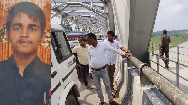 मुंगेर : गंगा पुल के पिलर पर मिली छात्र की चप्पल, परिजनों ने प्रेमिका के घर वालों को घेरा, पूछा- शिवम कहां है?
