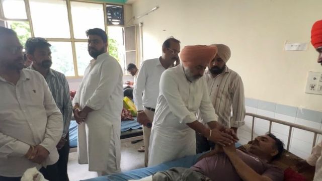 लुधियाना के खन्ना में मनरेगा कर्मचारियों पर पुलिस का लाठीचार्ज, दागे आंसू गैस के गोले; कई प्रदर्शनकारी घायल
