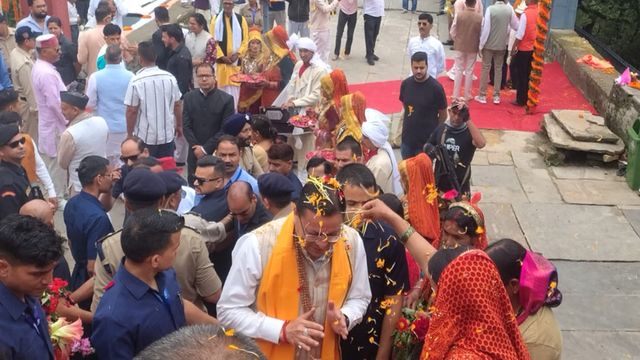 हरेला पर्व पर वृद्ध जागेश्वर पहुंचे सीएम धामी, भव्य स्वागत के बीच भारी पुलिस बल तैनात

