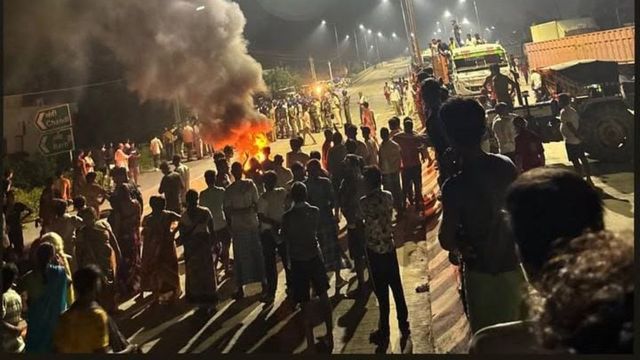 नालंदा में पुलिस की गाड़ी से टक्कर के बाद मौत पर बवाल, NH-20 जाम कर भीड़ ने किया पथराव
