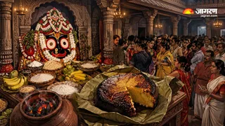 भगवान जगन्नाथ का प्रिय भोग पोड़ा पीठा (Picture Credits- AI Image)