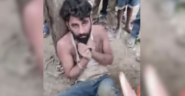 इटावा में दिव्यांग किशोरी से दुष्कर्म, आरोपित को ग्रामीणों ने पेड़ से बांधकर पीटा