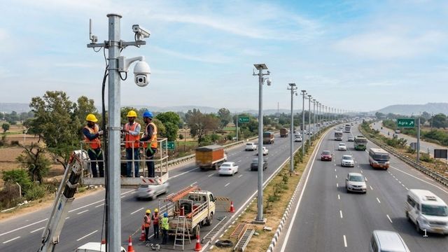 हाईटेक होगा दिल्ली-आगरा नेशनल हाईवे... AI कैमरों के लिए पोल लगने शुरू, 215 तीसरी आंखें रखेंगी हर गाड़ी पर नजर

