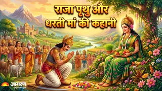 मानव कल्याण के लिए जब राजा पृथु ने धरती मां से मांगी थी मदद (Picture Credits- AI Image)