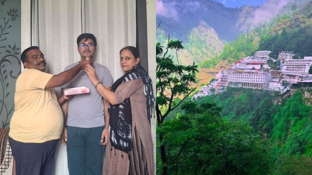'फोटो खिंचवा लो, क्लियर मिलेगा NEET एग्जाम...', कहकर वैष्णो देवी निकल गया छात्र; रिजल्ट आया तो खुशी से झूम उठा परिवार
