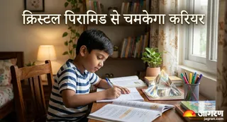क्रिस्टल पिरामिड को करेगा मानसिक तनाव (Picture Credit: AI Generated)