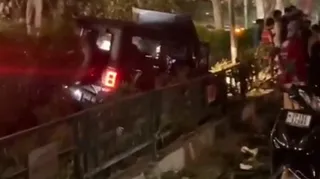 मोहाली में जुबली वॉक के पास हुआ हादसा।
