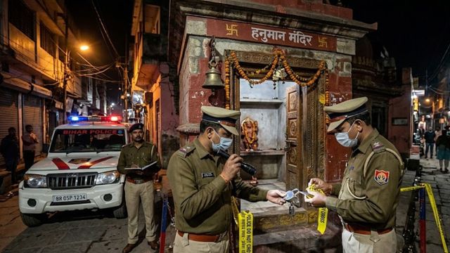 रक्सौल में हनुमान मंदिर से 500 ग्राम चांदी का मुकुट चोरी, पुलिस जांच में जुटी
