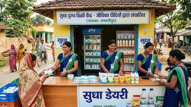 समस्तीपुर की हर पंचायत में खुलेंगे सुधा बिक्री केंद्र, 346 जीविका दीदियों को मिलेगा स्वरोजगार
