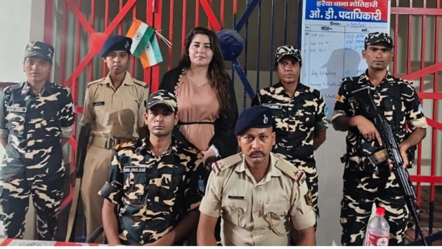 रक्सौल सीमा पर उजबेकिस्तान की महिला गिरफ्तार, बिना वैध वीजा नेपाल जाने की कर रही थी कोशिश