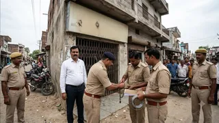 अल्ट्रासाउंड सेंटर को सीएमओ की टीम ने फिर किया सीज। AI जेनरेटेड फोटो