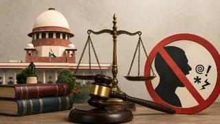 सुप्रीम कोर्ट की यह फोटो एआई द्वारा बनाई गई है।