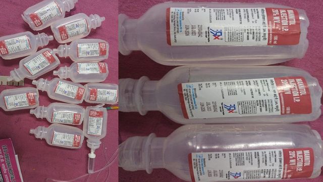 सहारनपुर जिला अस्पताल के ट्रामा सेंटर में मिलीं एक्सपायरी ग्लूकोज की बोतलें... रातों-रात हटाया स्टाक
