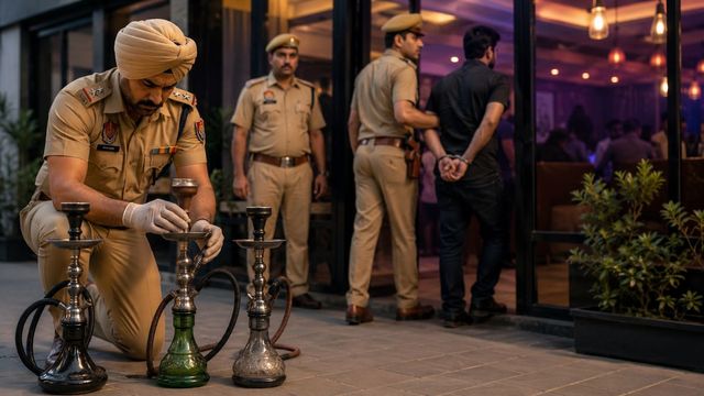 बठिंडा में अस्पताल के सामने चल रहा था हुक्का बार, पुलिस ने की अचानक रेड; केस दर्ज
