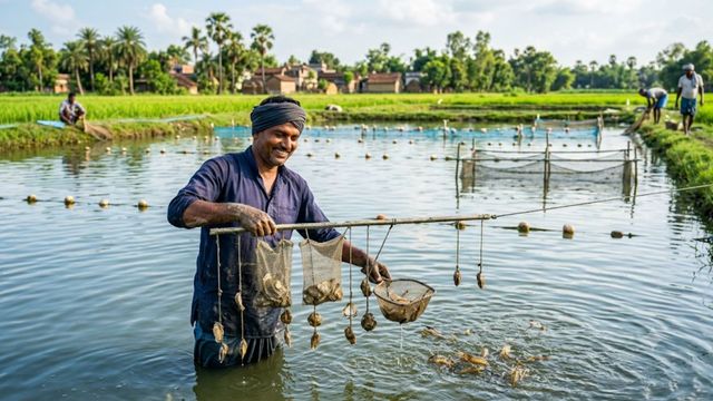भोजपुर में झींगा और मोती पालन से बढ़ेगी किसानों की आय, ट्रेनिंग के साथ 60 प्रतिशत सब्सिडी भी देगी सरकार
