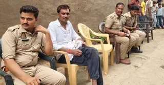 मृतका के घर पहुंची पुलिस। जागरण