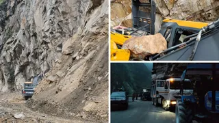 कैलास मानसरोवर यात्रा मार्ग पर गर्बाधार के पास भारी भूस्खलन के कारण मार्ग दूसरे दिन भी नहीं खुल पाया।