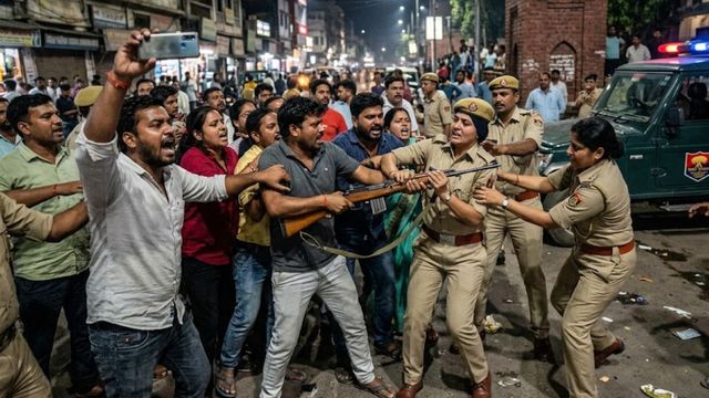 पटना में वीडियो बनाने से रोका तो महिला सिपाहियों से की मारपीट, राइफल छीनने की कोशिश
