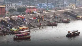 सरयू नदी का जलस्तर लगातार बढ़ रहा।