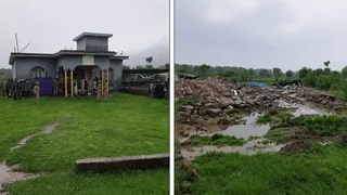 कठुआ में नशा तस्करों पर चला प्रशासन का बुलडोजर, 3.5 करोड़ की अवैध संपत्ति ध्वस्त।