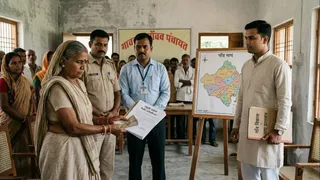 प्रतीकात्मक प्रस्तुतीकरण के लिए तस्वीर को एआई टूल की मदद से बनाया गया है।