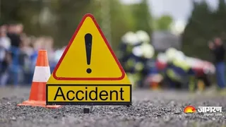सड़का हादसे में दो की मौत ( एआई जेनरेटेड तस्वीर)