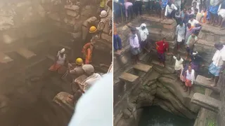 कुएं में गिरने से मासूम की मौत (स्क्रीनग्रैब)