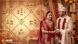 शादी की सफलता के लिए कुंडली में ग्रह मैत्री का महत्व और दोष से बचाव (Picture Credit: AI Generated)
