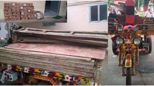 झारखंड सीमा पर बिहार पुलिस का एक्शन: सेंट्रिंग तख्ते के नीचे गुप्त बॉक्स में शराब, तस्कर ने भागलपुर में खोले कई राज
