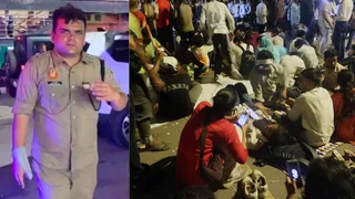 पथराव में घायल उत्तरी जिले के उपायुक्त राजा बांठिया व जंतर मंतर पर देर रात तक बैठे रहे प्रदर्शनकारी। जागरण