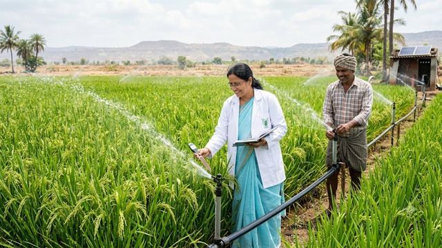 सूखे की मार, 'स्प्रिंकलर' से पार: कम बारिश में भी धान की बंपर पैदावार का ये है कृषि वैज्ञानिक का अचूक मंत्र
