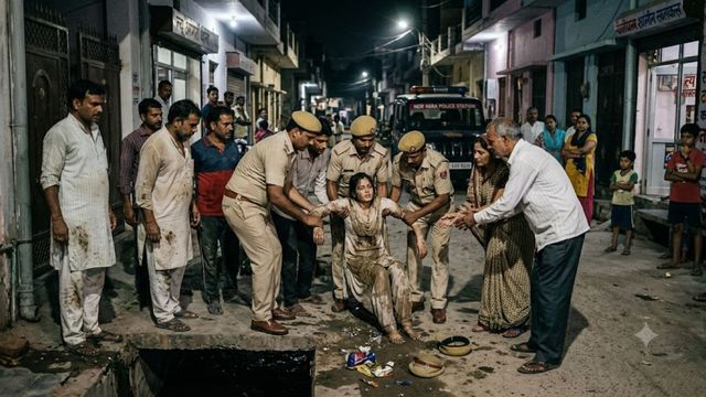 शराब के नशे में धुत युवती ने काटा जमकर हंगामा,  पुलिस के लिए बन गई सिरदर्दी, मैनपुरी में वीडियो हो रहा वायरल