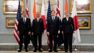 क्वाड देशों के विदेश मंत्री। (रॉयटर्स)