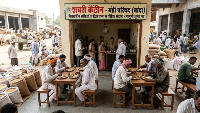 उत्तर प्रदेश की मंडियों में खुलेगी 'शबरी' कैंटीन, किसानों को मिलेगा ताजा व पौष्टिक भोजन
