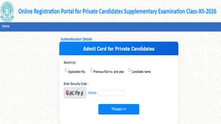 CBSE Class 12 supplementary admit card यहां करें डाउनलोड।