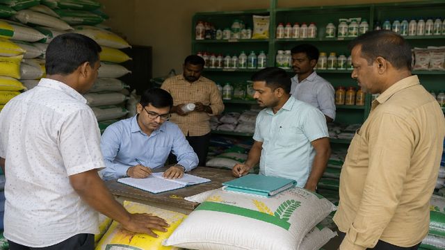 गढ़वा में खाद दुकान पर बीडीओ की छापामारी, कालाबाजारी और फर्जी बिक्री का हुआ पर्दाफाश
