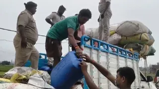 गोविंदपुर में 2,415 लीटर स्पिरिट जब्त की गई। जागरण