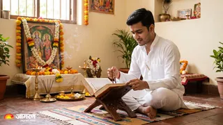 बुरे सपनों से पाएं मुक्ति: रात में सोने से पहले पढ़ें रामचरितमानस की ये चौपाइयां (Picture Credit: AI Generated)