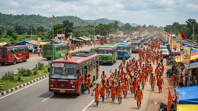 श्रावणी मेला 2026: कांवड़ियों की राह होगी आसान, देवघर-बासुकीनाथ रूट पर दौड़ेंगी तीन गुना ज्यादा बसें
