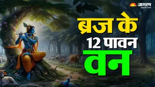 ब्रज क्षेत्र में बसे 12 प्रमुख वनों के नाम जो भगवान कृष्ण और राधारानी की लीलाओं से जुड़े हैं।