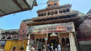 बांकेबिहारी मंदिर का फाइल फोटो।