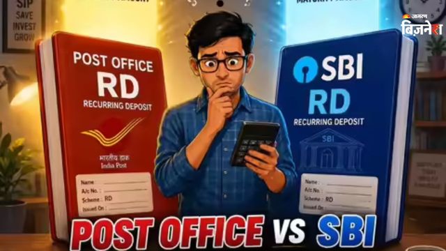 post office rd vs sbi rd which gives more for 10k per month