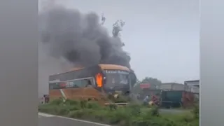 पंजाब के पठानकोट में भीषण सड़क हादसा (जागरण फोटो)