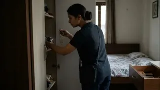 नोएडा में बिना वेरिफिकेशन मेड रखना पड़ा भारी। फोटो: आर्काइव (एआई जनरेटेड)