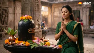 सावन में ॐ नमः शिवाय मंत्र का जाप: कष्टों से मुक्ति और मनोकामना पूर्ति का रहस्य (Picture Credit: AI Generated)